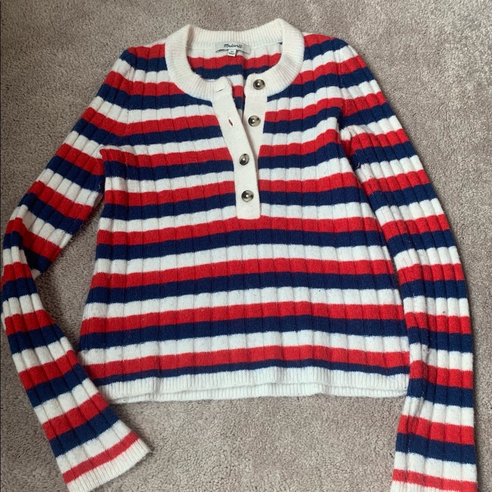 Madewell striped sweater